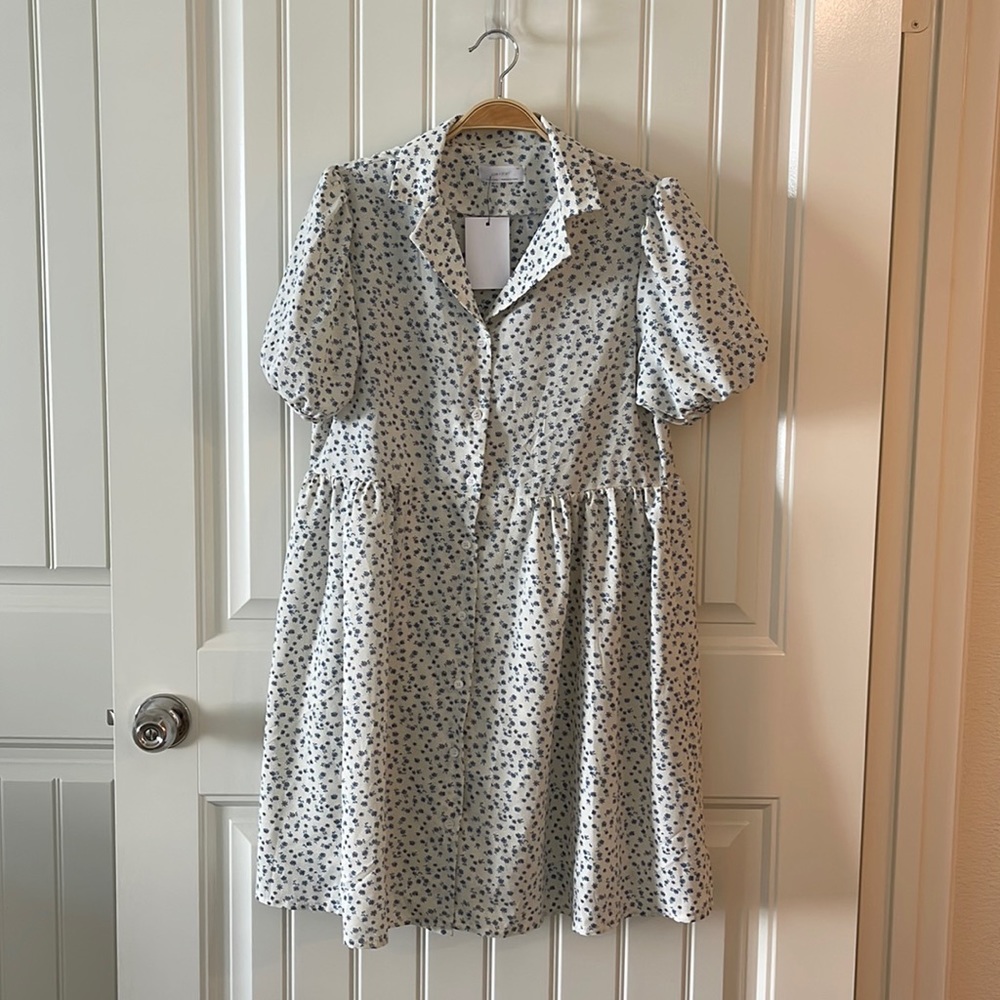 Oak +Fort Floral Dress